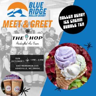Blue Ridge Roller Derby Meet & Greet at The Hop