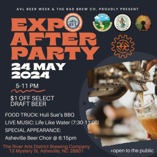 WNC Craft Beverage Trade Expo After Party - Open to the public