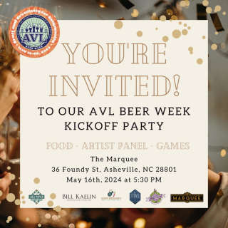 AVL Beer Week Kickoff Party - The Art of Beer