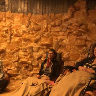 Yoga Nidra Inside the Asheville Salt Cave