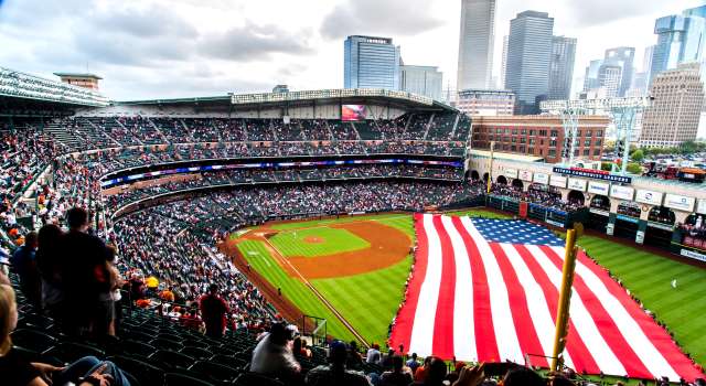 Inside Minute Maid's exclusive Diamond Club behind home plate