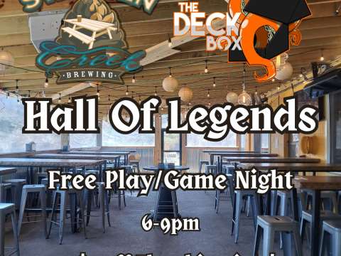 Hall of Legends / Game Night!