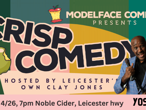 Crisp Comedy live in Leicester featuring Yoshee