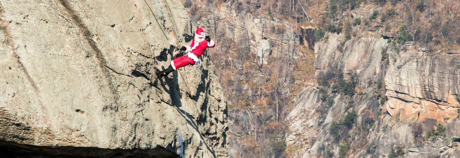 Santa on the Chimney