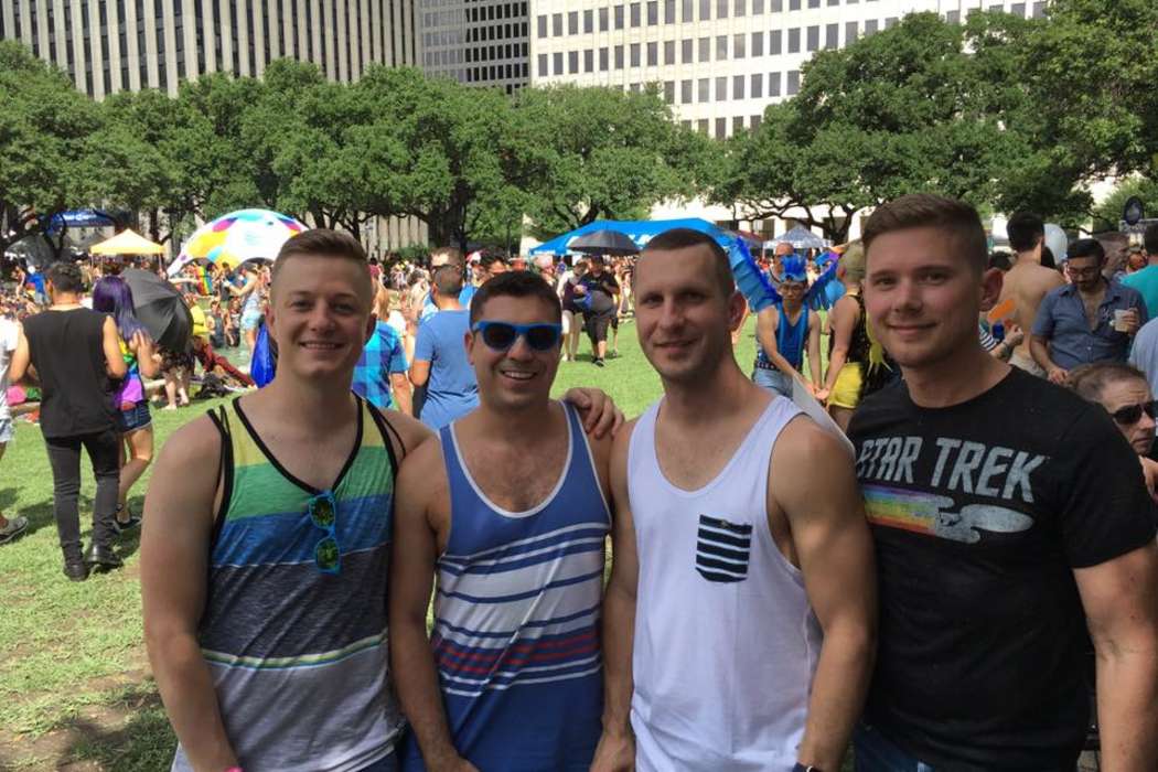 Pride Festival attendees