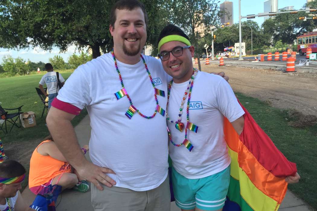 Pride Parade Marchers