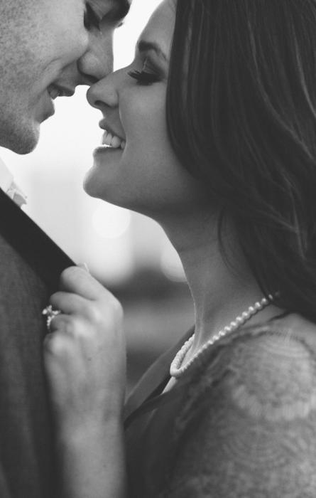 Man Woman Embrace