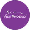 Visit Phoenix Logo Purple