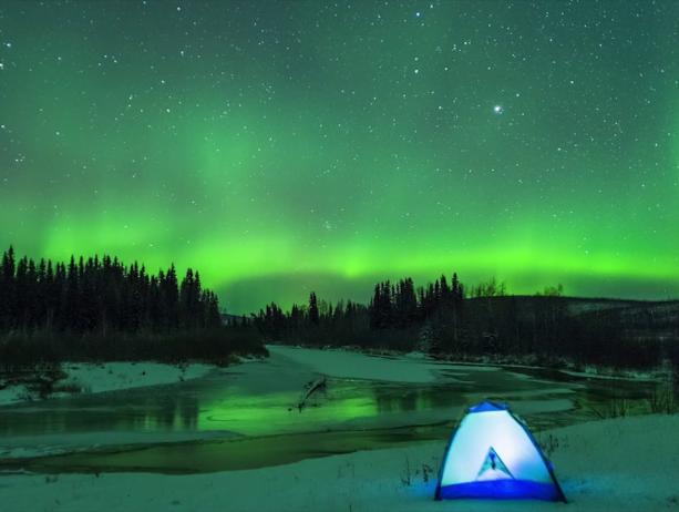 Aurora Season in Interior Alaska}