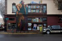 Ken Kesey Mural by Thomas Moser