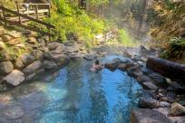 Terwilliger Hot Springs in Fall by Melanie Griffin
