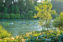 Kayaking the Willamette River by Melanie Griffin