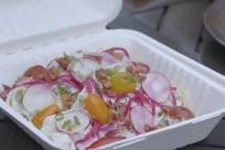 Take out salad from George + Violets by Eugene, Cascades & Coast