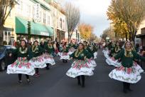 Halau Hula o Na Pua o Hawaii Nei at the Springfield Christmas Parade