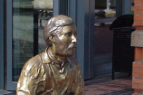 Eugene Skinner Statue by Debbie Williamson Smith