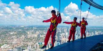 EdgeWalk at the CN Tower with new safety measures