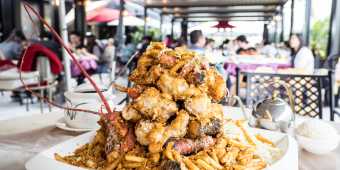 The Lobster Mountain at Fishman Lobster Clubhouse