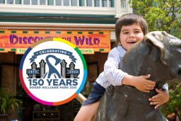 RWP Zoo 150th Birthday Celebration logo