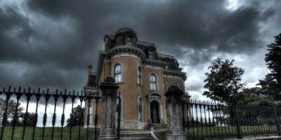 Culbertson Mansion, scary exterior