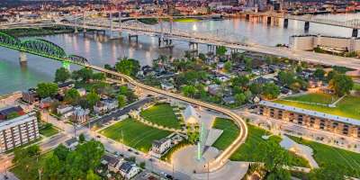 Big Four Station Bridge Park Jeffersonville