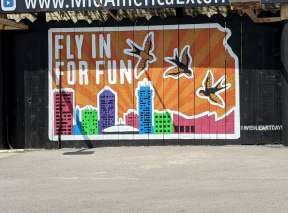 Fly In For Fun Mural