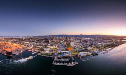 Jack London Square Aerial Photo