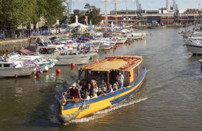 Bristol Ferry at Bristol Harbour Festival - Credit Paul Box