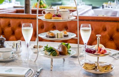 The afternoon tea at The Ivy Clifton Village in Bristol