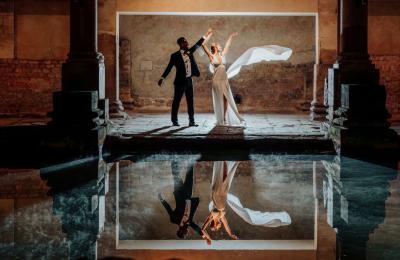 Wedding at The Roman Baths