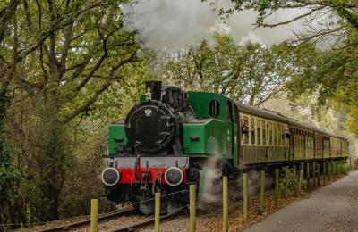 Train on the track at Avon Valley Railway near Bristol - credit Avon Valley Railway