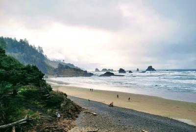 Indian Beach looking south