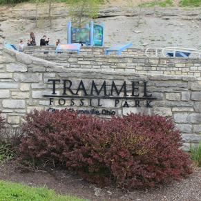 Trammel Fossil Park sign
