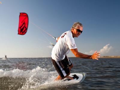 Kitesurfing the Texas Coast