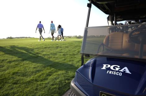 PGA Frisco Golf Course Cart