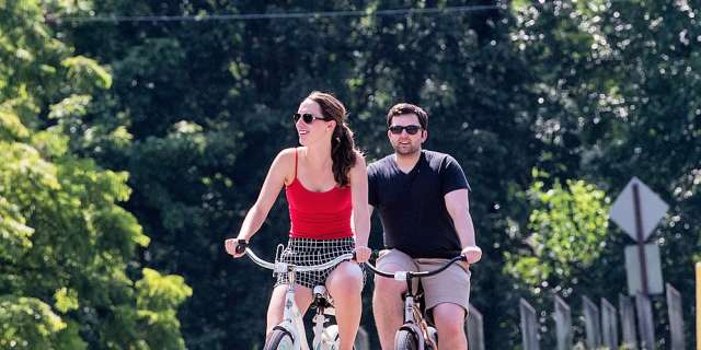 Ohio River Greenway, biking