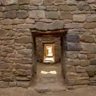 Aztec Ruins National Monument during Spring