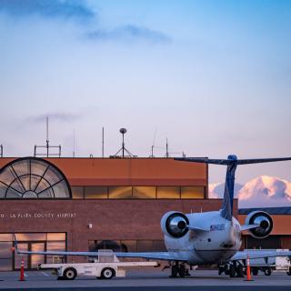 Durango - La Plata Country Airport During Sunset