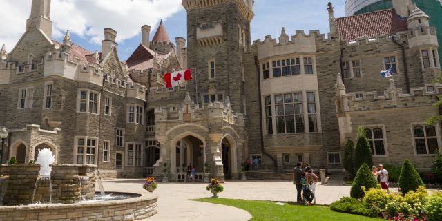 Toronto's Casa Loma is a Gothic Revival style mansion and garden in midtown Toronto, Ontario, Canada, that is now a historic house museum and landmark