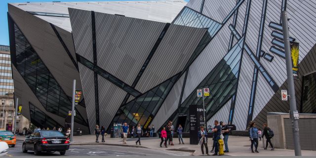 Daniel Libeskind-designed Michael Lee-Chin Crystal at the Royal Ontario Museum
