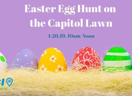 Easter Egg Hunt on Capitol Lawn