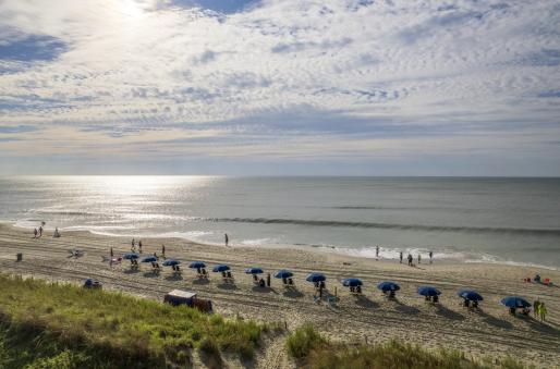 A beautiful shot of Windy Hill Beach in the morning