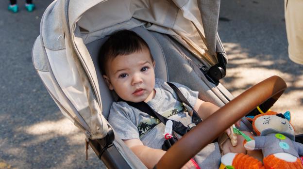 Baby at Vancouver Farmers Market