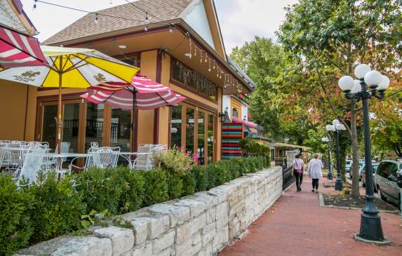 4th street patio in Bloomington, IN