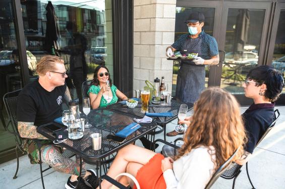 Patio Dining at Nohm