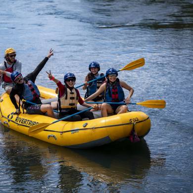 Rafting on the Animas River in Summer