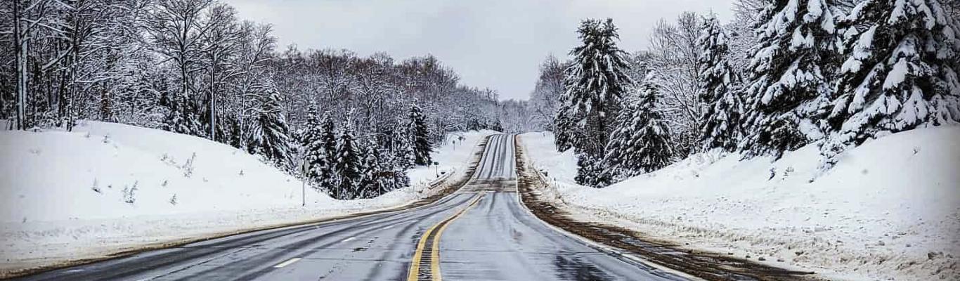 best winter scenic drives near me