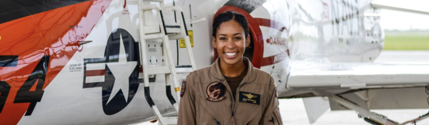 Lt. Madeline Swegle is the Navy's first Black female tactical