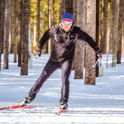 glide and explore Wyoming’s pristine winter wonderland for hours on Casper Mountain, a cross-country skiers paradise.