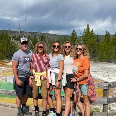 Wilson Family at Yellowstone