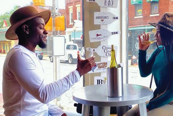 Running Vines Winery couple